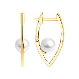 Серьги SOKOLOV - Золото 585, Жемчуг культивированный (арт. 792207)