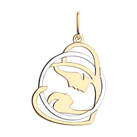 Подвеска Diamant - Золото 585 (арт. 51-130-01640-1)