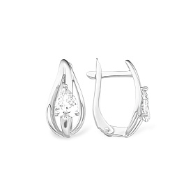 Серьги EFREMOV - Серебро 925, Фианит (арт. 12100113101-501)
