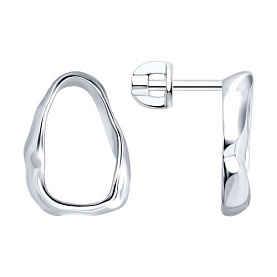 Серьги Diamant - Серебро 925 (арт. 94-122-00108-1)