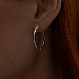 Серьги SOKOLOV - Серебро 925, Фианит (арт. 94025862)