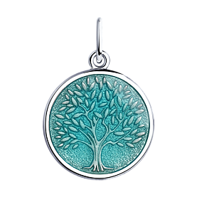 Подвеска SOKOLOV - Серебро 925, Эмаль (арт. 94032276)