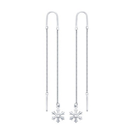 Серьги SOKOLOV - Серебро 925, Фианит (арт. 94022569)