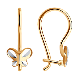 Серьги SOKOLOV - Золото 375 (арт. 027753-4)