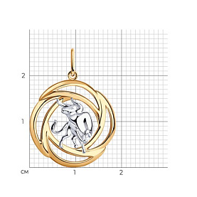 Подвеска Diamant - Серебро 925 (арт. 93-130-01286-1)