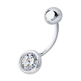 Пирсинг SOKOLOV - Серебро 925, Фианит (арт. 94060079)