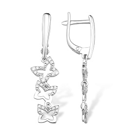 Серьги EFREMOV - Серебро 925, Фианит (арт. 1210019914-501)