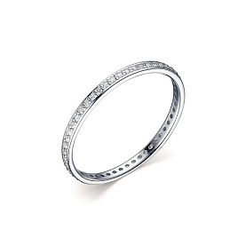 Кольцо Дар - Серебро 925, Синтетический сапфир (арт. К-2302чр11151)