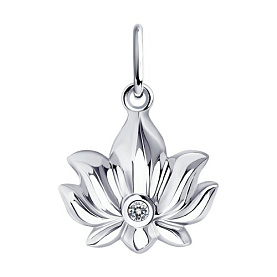 Подвеска Diamant - Серебро 925, Фианит (арт. 94-130-01096-1)