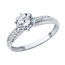 Кольцо Diamant - Серебро 925, Фианит (арт. 94-110-02134-1)