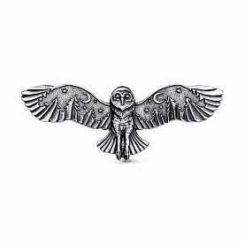 Брошь Красная пресня - Серебро 925 (арт. 13016108)