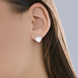 Серьги SOKOLOV - Серебро 925, Фианит (арт. 94027161-91)