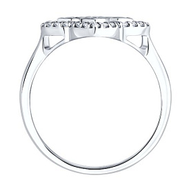 Кольцо SOKOLOV - Серебро 925, Фианит (арт. 94014639)