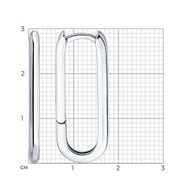Серьги SOKOLOV - Серебро 925 (арт. 94027031)
