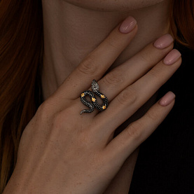 Кольцо SOKOLOV - Серебро 925, Фианит (арт. 94014057)