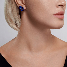 Серьги SOKOLOV - Серебро 925, Фианит (арт. 94026051)