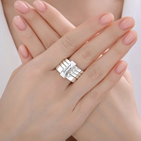 Кольцо SOKOLOV - Серебро 925 (арт. 95010247)