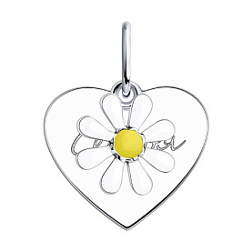 Подвеска Diamant - Серебро 925, Эмаль (арт. 94-130-01171-1)