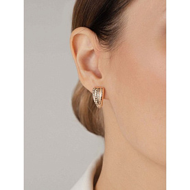 Серьги Атолл - Золото 585 (арт. 20920а)