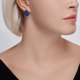 Серьги SOKOLOV - Серебро 925, Фианит (арт. 94026080)