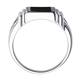 Кольцо SOKOLOV - Серебро 925, Фианит, Эмаль (арт. 94011323)