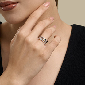 Кольцо SOKOLOV - Серебро 925 (арт. 94014743)