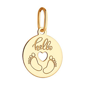 Подвеска SOKOLOV - Золото 375 (арт. 036534-4)