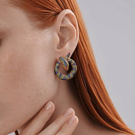 Серьги Diamant - Серебро 925, Фианит (арт. 93-122-02300-1)