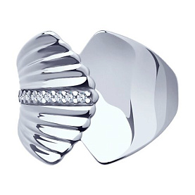 Кольцо SOKOLOV - Серебро 925, Фианит (арт. 94013195)