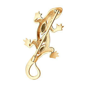 Брошь SOKOLOV - Серебро 925, Раухтопаз, Фианит (арт. 92040073)