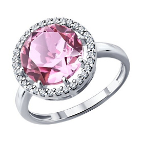 Кольцо Diamant - Серебро 925, Кристалл (арт. 94-110-00513-1)