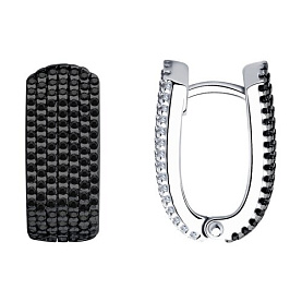 Серьги Diamant - Серебро 925, Фианит (арт. 94-120-01763-1)