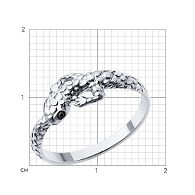 Кольцо SOKOLOV - Серебро 925, Фианит (арт. 94014169)