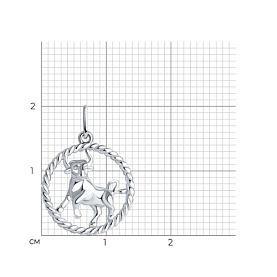 Подвеска SOKOLOV - Серебро 925 (арт. 94031854)