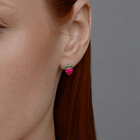 Серьги SOKOLOV - Серебро 925, Эмаль (арт. 94026853)