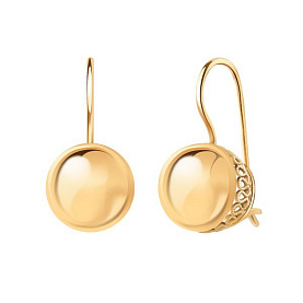 Серьги Атолл - Золото 585 (арт. 2008)