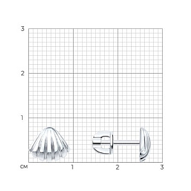 Серьги Diamant - Серебро 925 (арт. 94-122-00008-1)