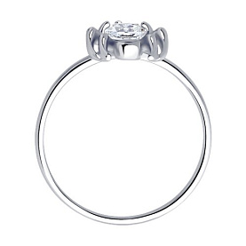 Кольцо SOKOLOV - Серебро 925, Фианит (арт. 94014174)