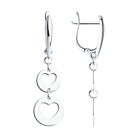 Серьги Diamant - Серебро 925 (арт. 94-121-01420-1)