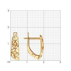 Серьги SOKOLOV - Золото 585 (арт. 0201074)