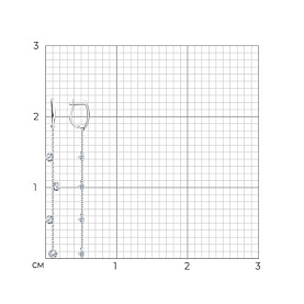 Серьги SOKOLOV - Серебро 925, Фианит (арт. 94023935)
