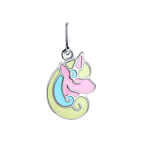 Подвеска SOKOLOV - Серебро 925, Эмаль (арт. 94032549)