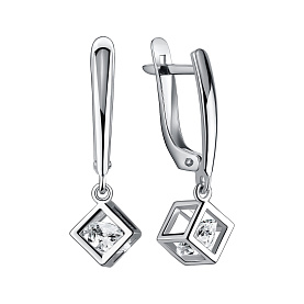Серьги Talant - Серебро 925, Фианит (арт. 10-72-0001-17629)