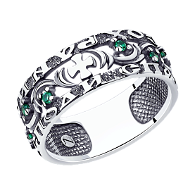 Кольцо Diamant - Серебро 925, Фианит (арт. 95-110-01067-1)