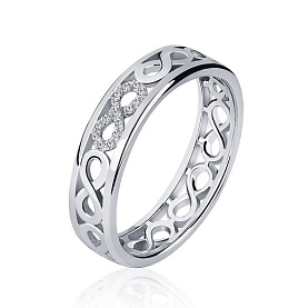 Кольцо Platinum Lab. - Платина 950 (арт. ПК-136-01)