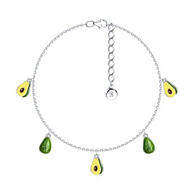 Браслет SOKOLOV - Серебро 925, Эмаль (арт. 94050706)