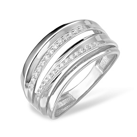 Кольцо EFREMOV - Серебро 925, Фианит (арт. 10100113157-501)