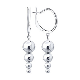 Серьги Diamant - Серебро 925 (арт. 94-121-00393-1)