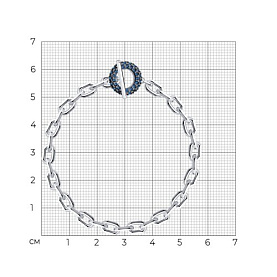 Браслет SOKOLOV - Серебро 925, Фианит (арт. 94051613)