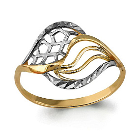 Кольцо Аквамарин - Золото 585 (арт. 54246.1)